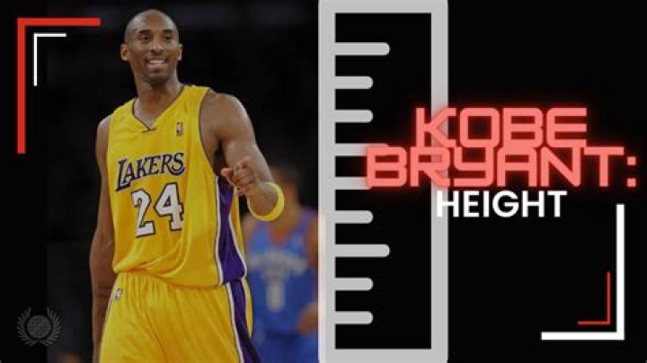 Kobe Bryant’s Height, Weight And Body Measurements